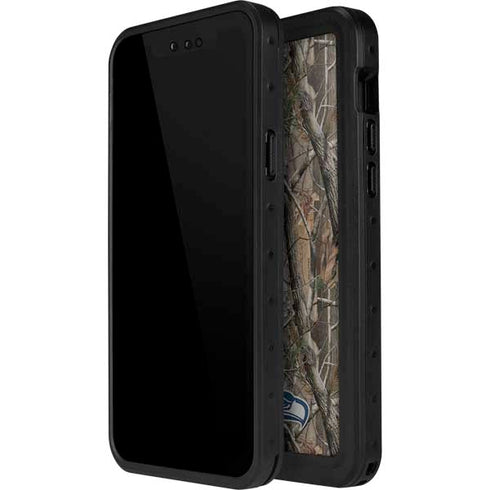NFL Seattle Seahawks Realtree AP Camo iPhone 15 Pro Waterproof Case